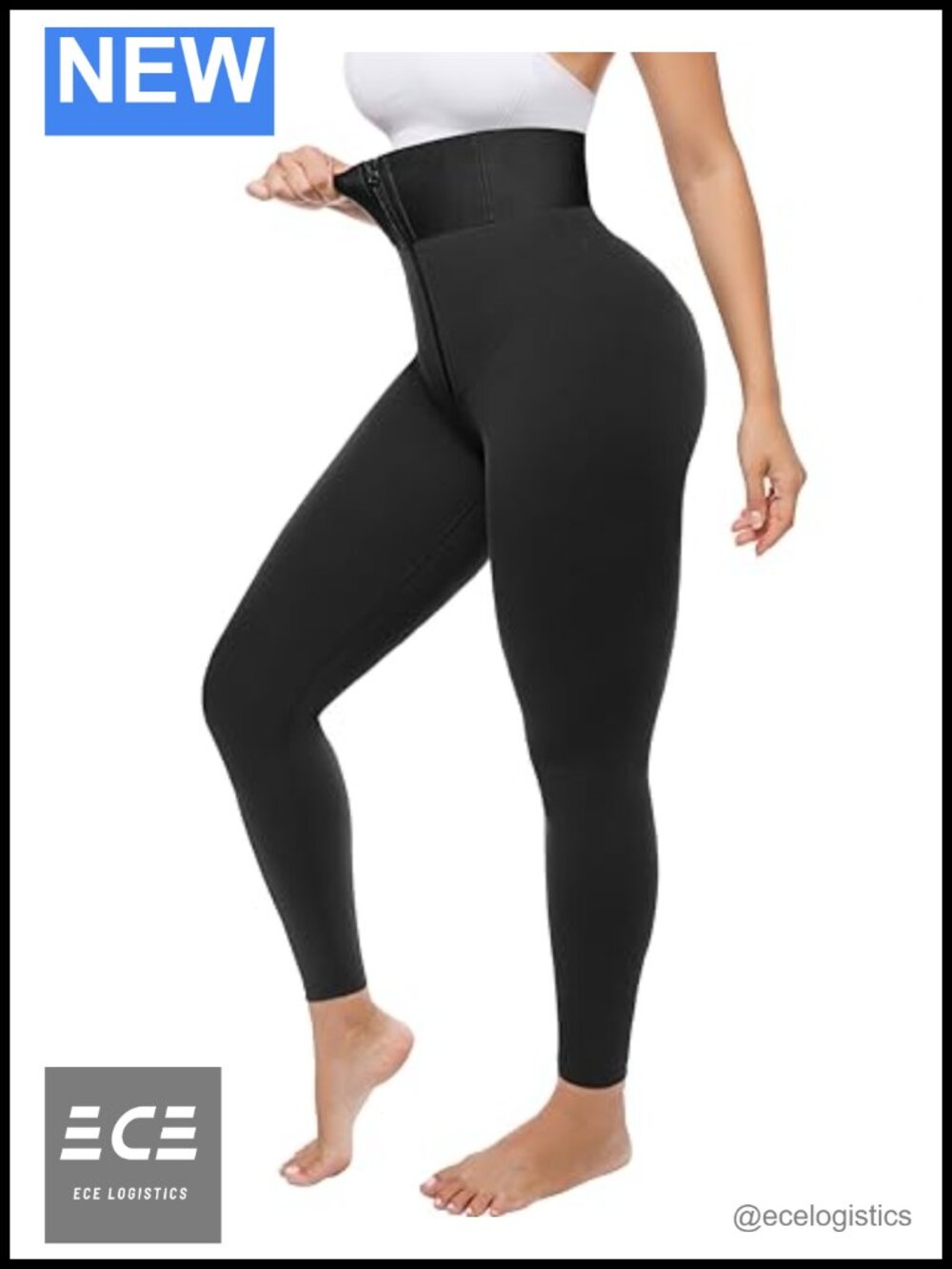 Tummy Control High Waisted Shapewear Leggings Butt Lifting